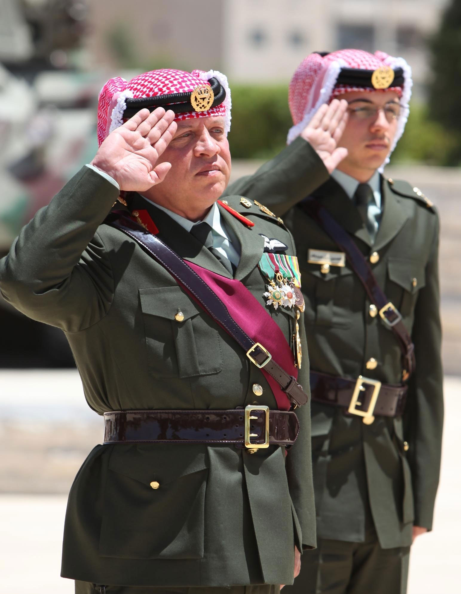 His Majesty King Abdullah II attended celebrations marking Army Day and ...