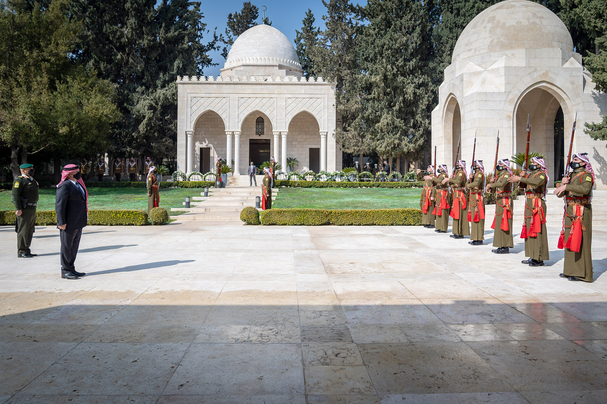 Their Majesties King Abdullah II and Queen Rania Al Abdullah visit the ...