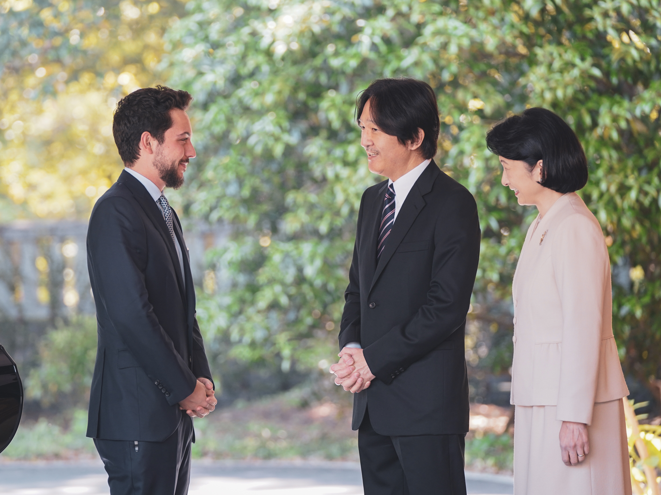 Crown Prince Al Hussein Meets Japan Crown Prince | Royal Hashemite Court