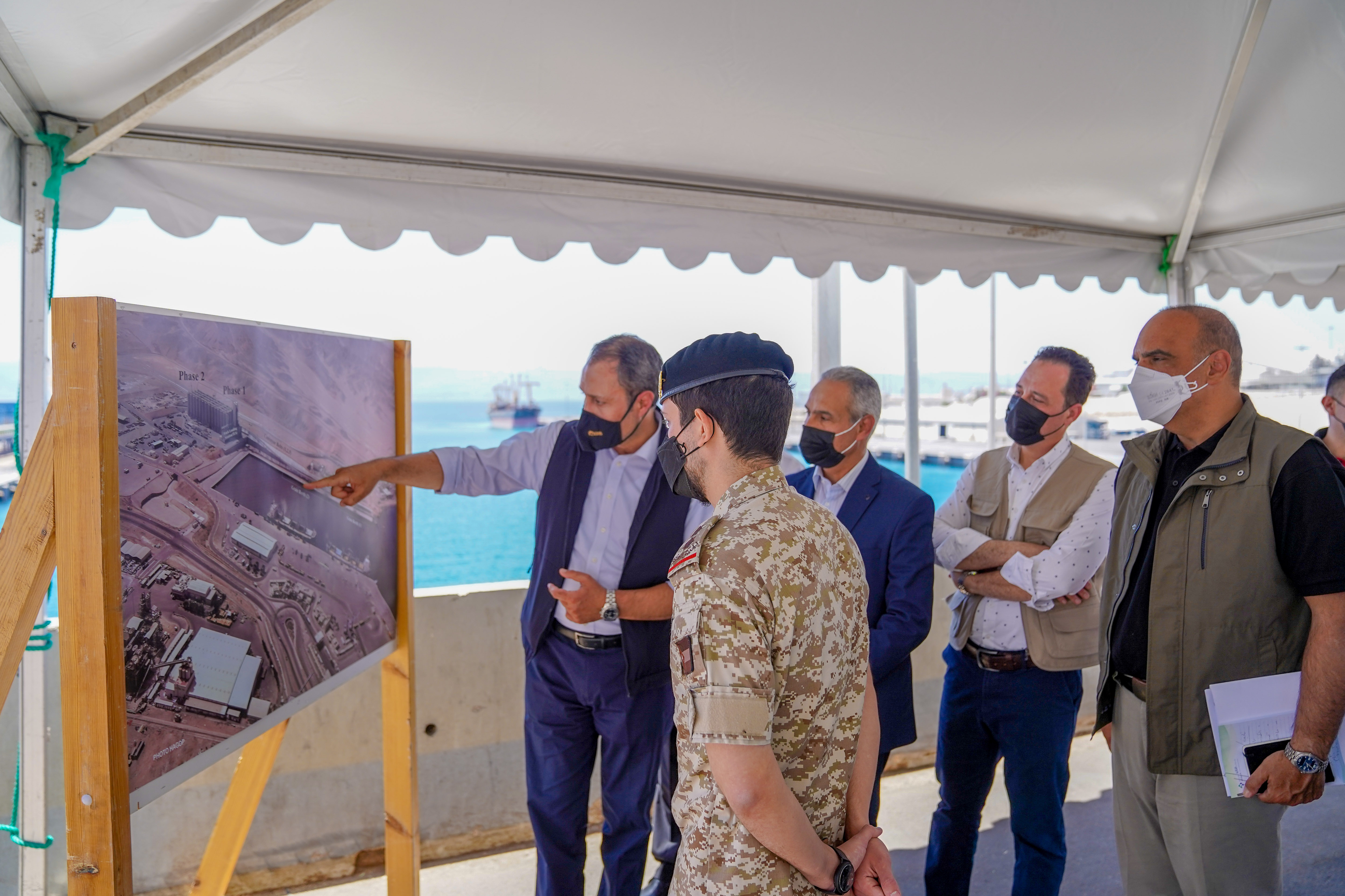 Crown Prince inaugurates second phase of Aqaba grain silos expansion ...