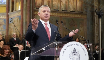 His Majesty King Abdullah II's speech at the Lamp of Peace award ceremony in Italy