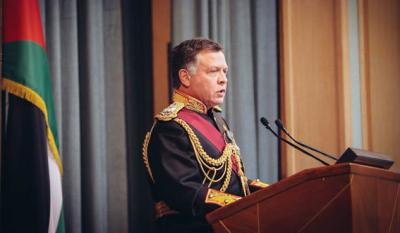 His Majesty King Abdullah II at the Opening the Second Ordinary Session of the 17th Parliament