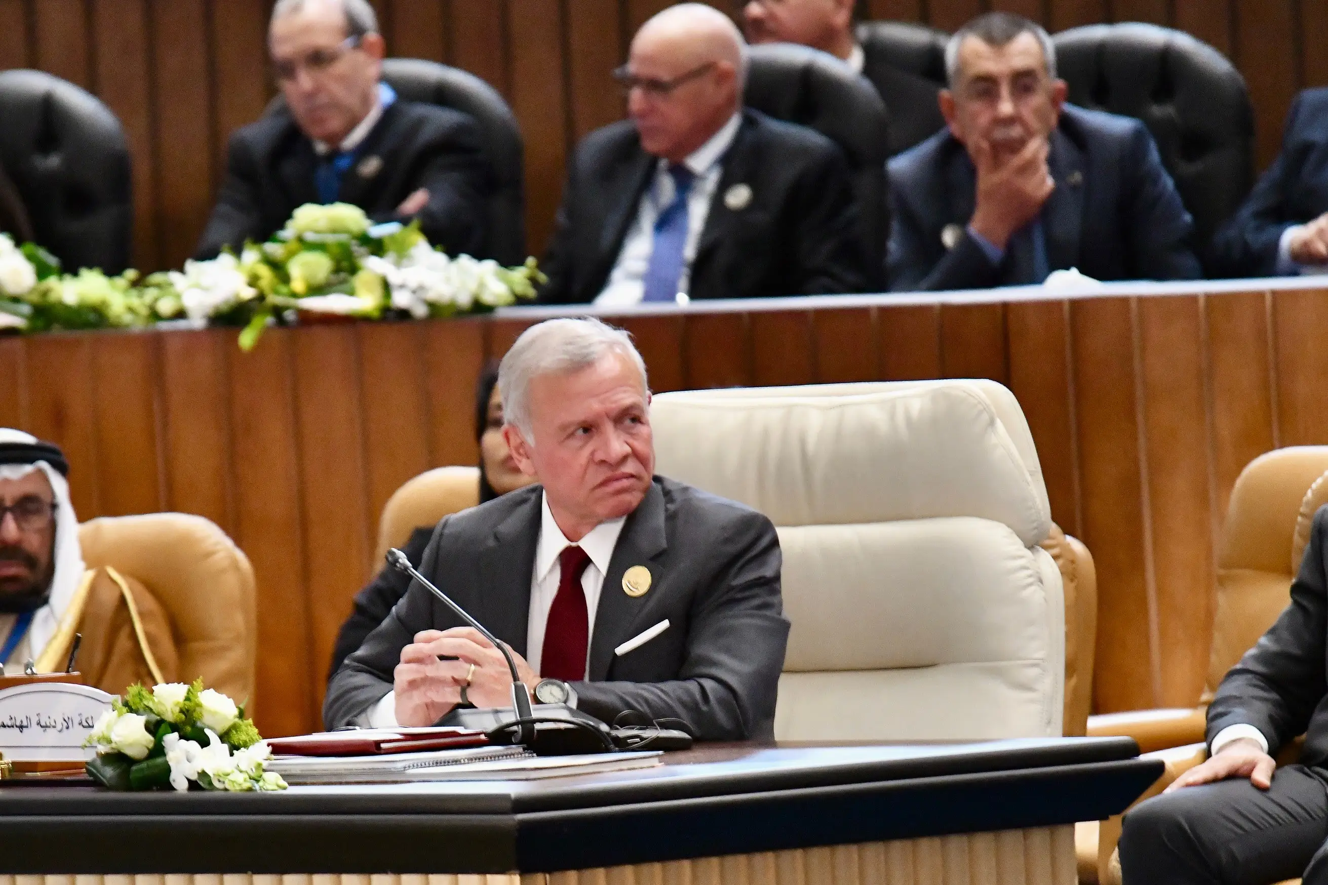 كلمة جلالة الملك عبدﷲ الثاني في القمة العربية غير العادية في مصر