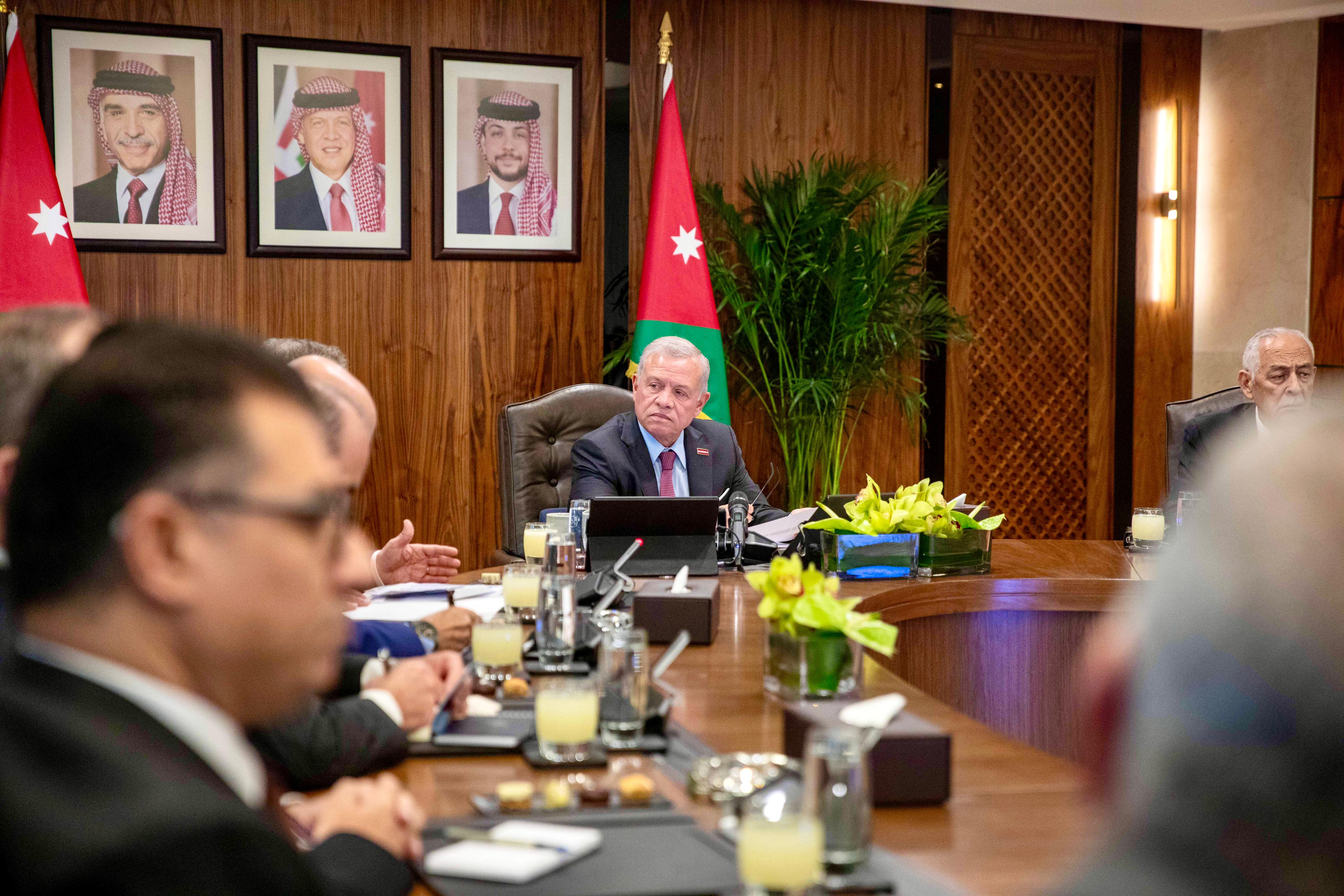 حديث جلالة الملك عبدﷲ الثاني خلال ترؤسه جانبا من جلسة مجلس الوزراء