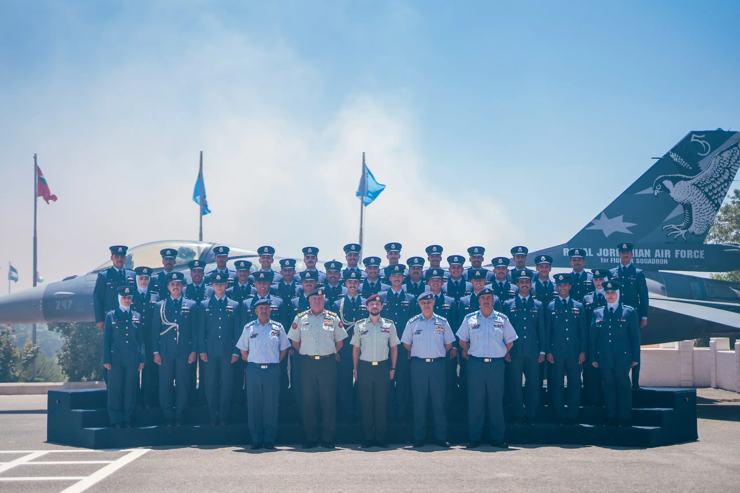 Deputising for King, Crown Prince attends graduation of 54th class of air force cadets