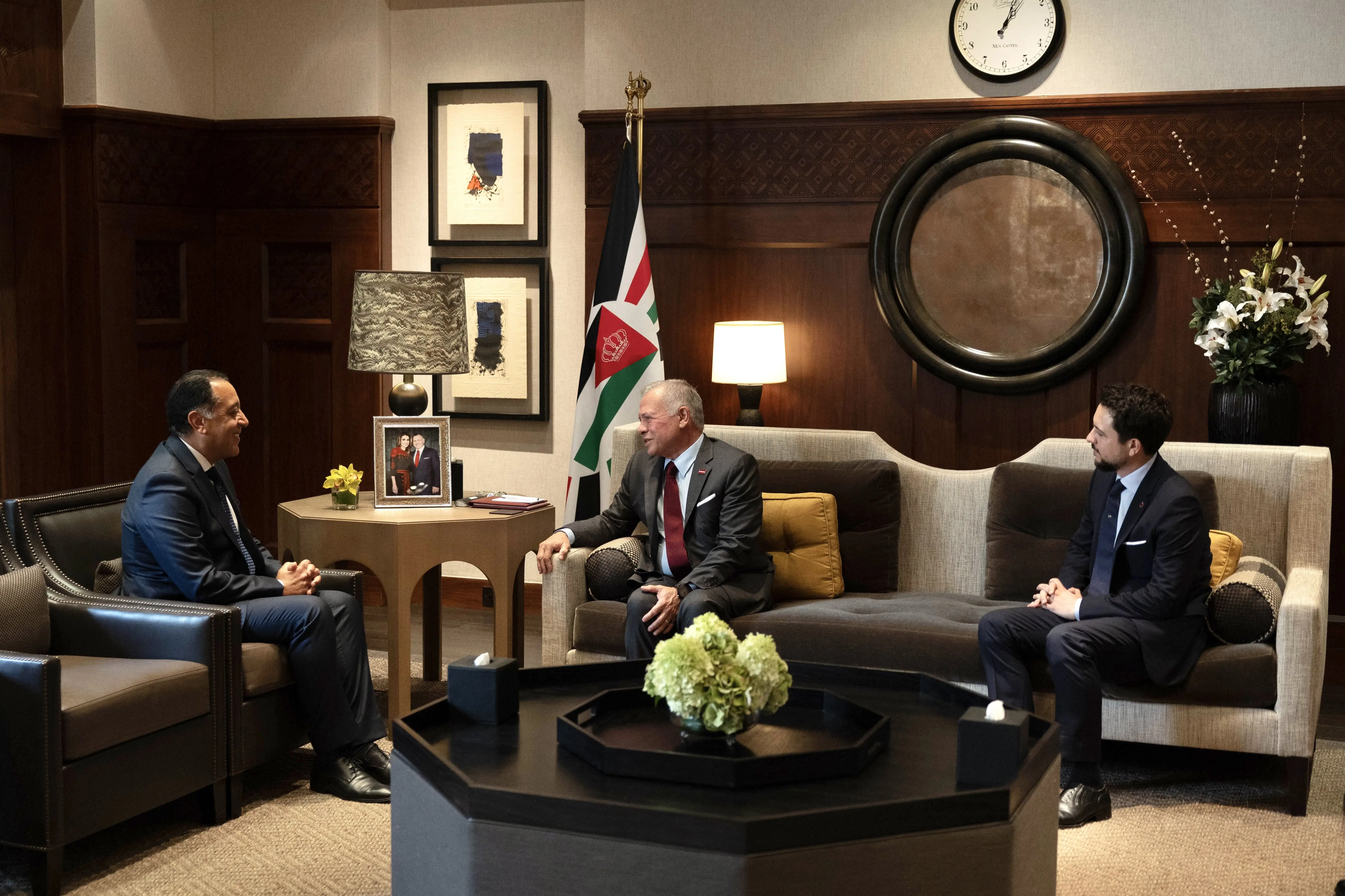 King receives Egypt PM - The Royal Hashemite Court