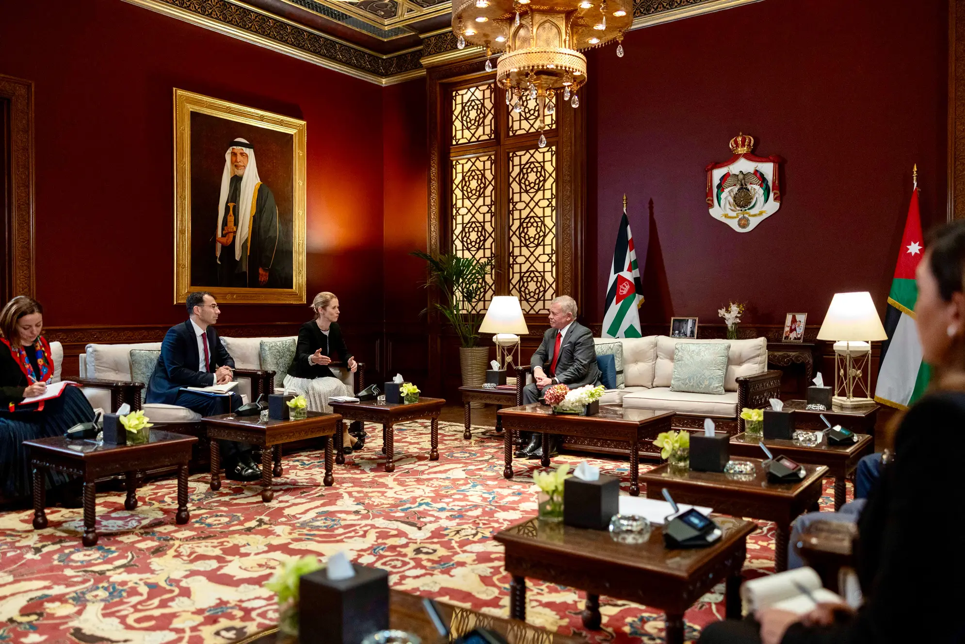 King meets with EU high representative - The Royal Hashemite Court