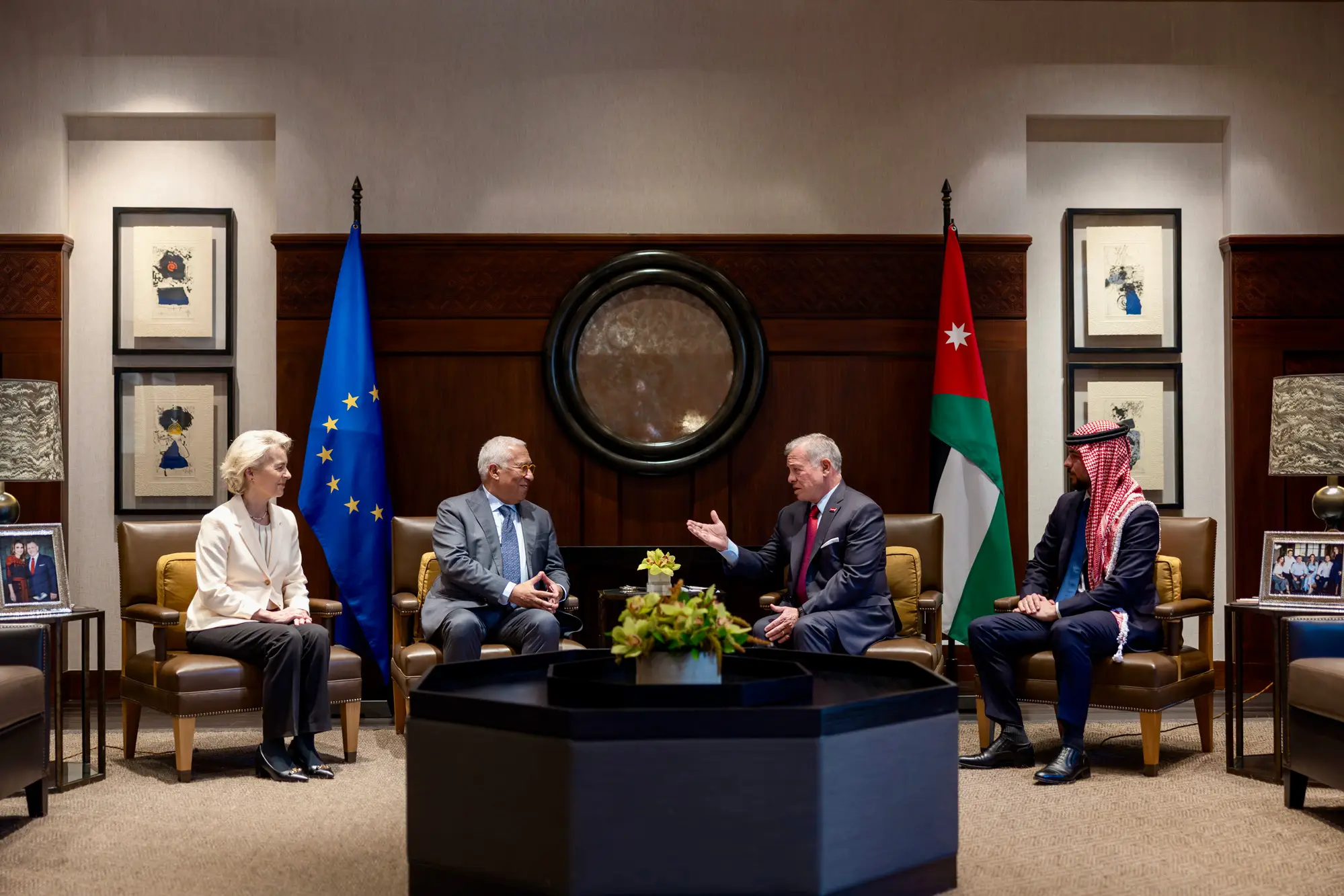 King holds summit with EU leaders in Amman - The Royal Hashemite Court