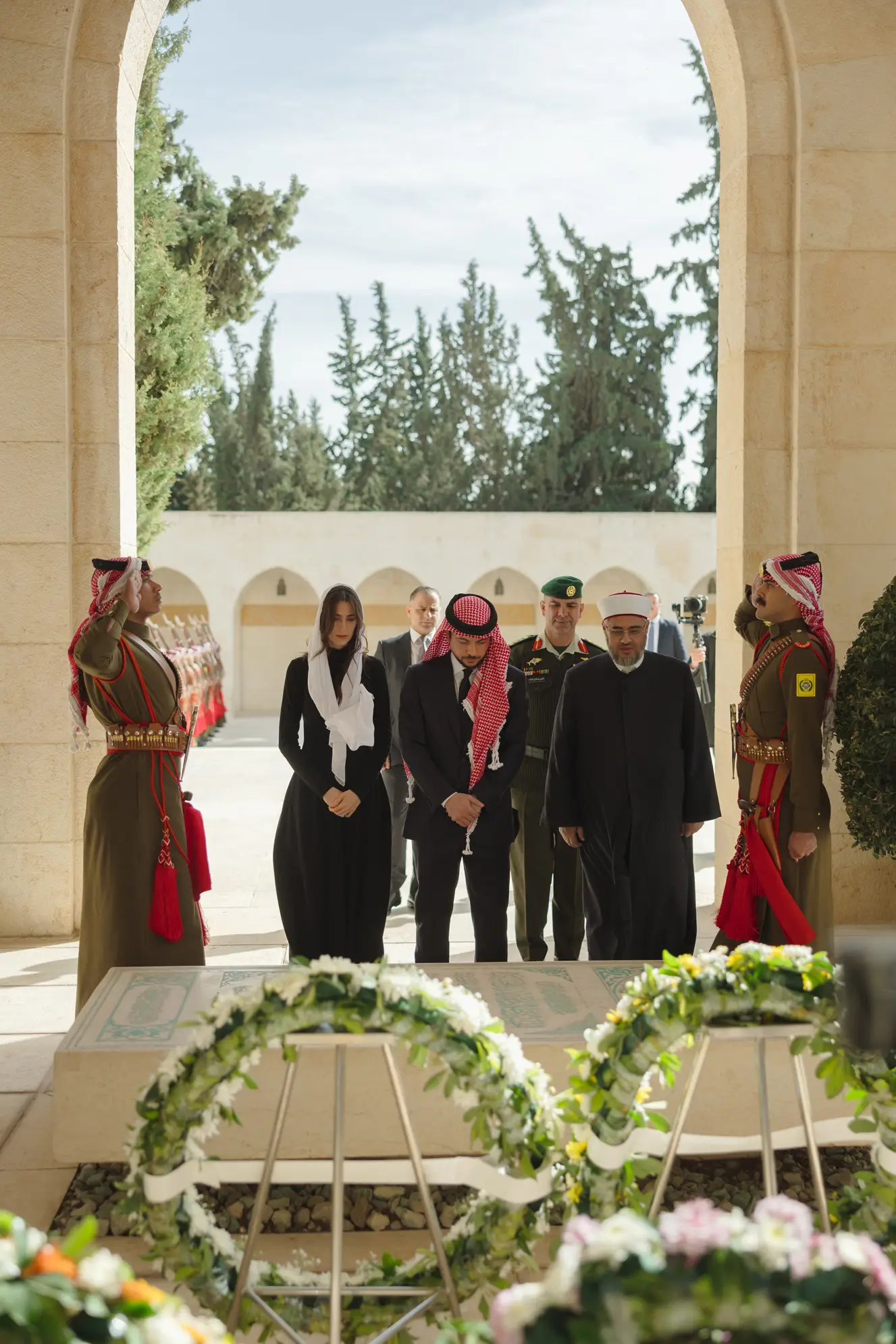 Regent visits King Hussein’s tomb - The Royal Hashemite Court