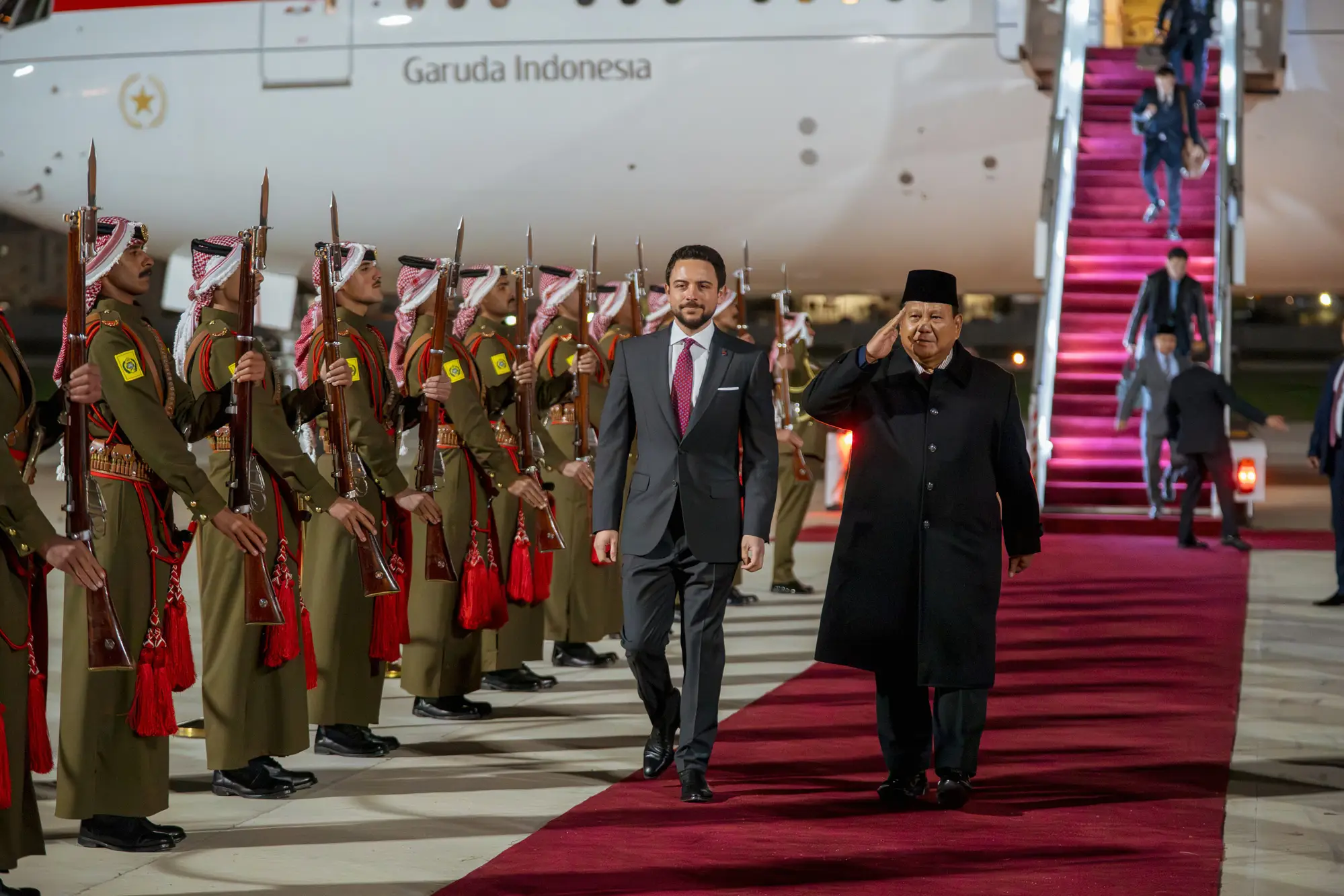 Crown Prince receives Indonesia president - The Royal Hashemite Court