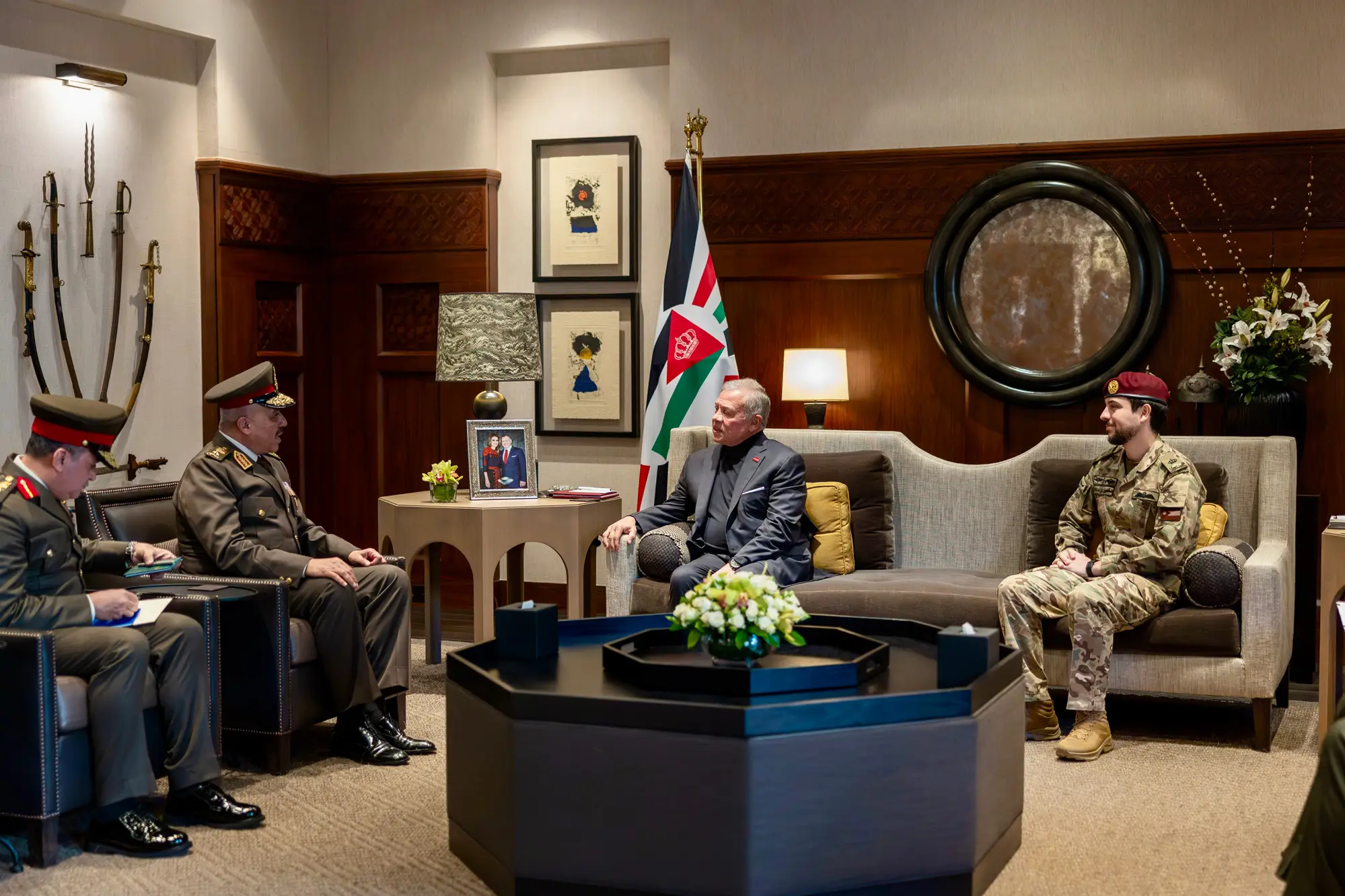 King receives Egypt armed forces chief of staff - The Royal Hashemite Court