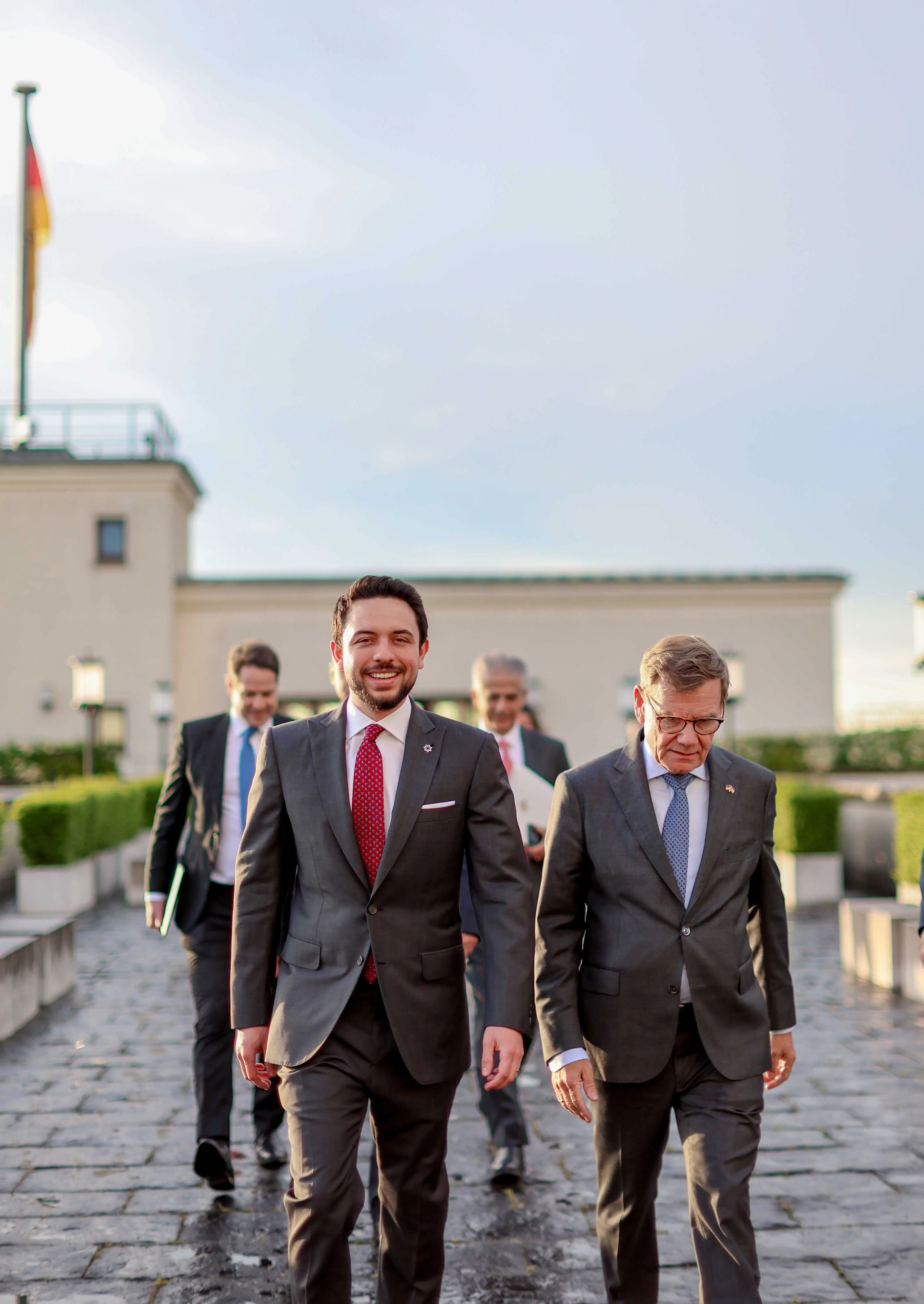 Crown Prince meets with Germany FM