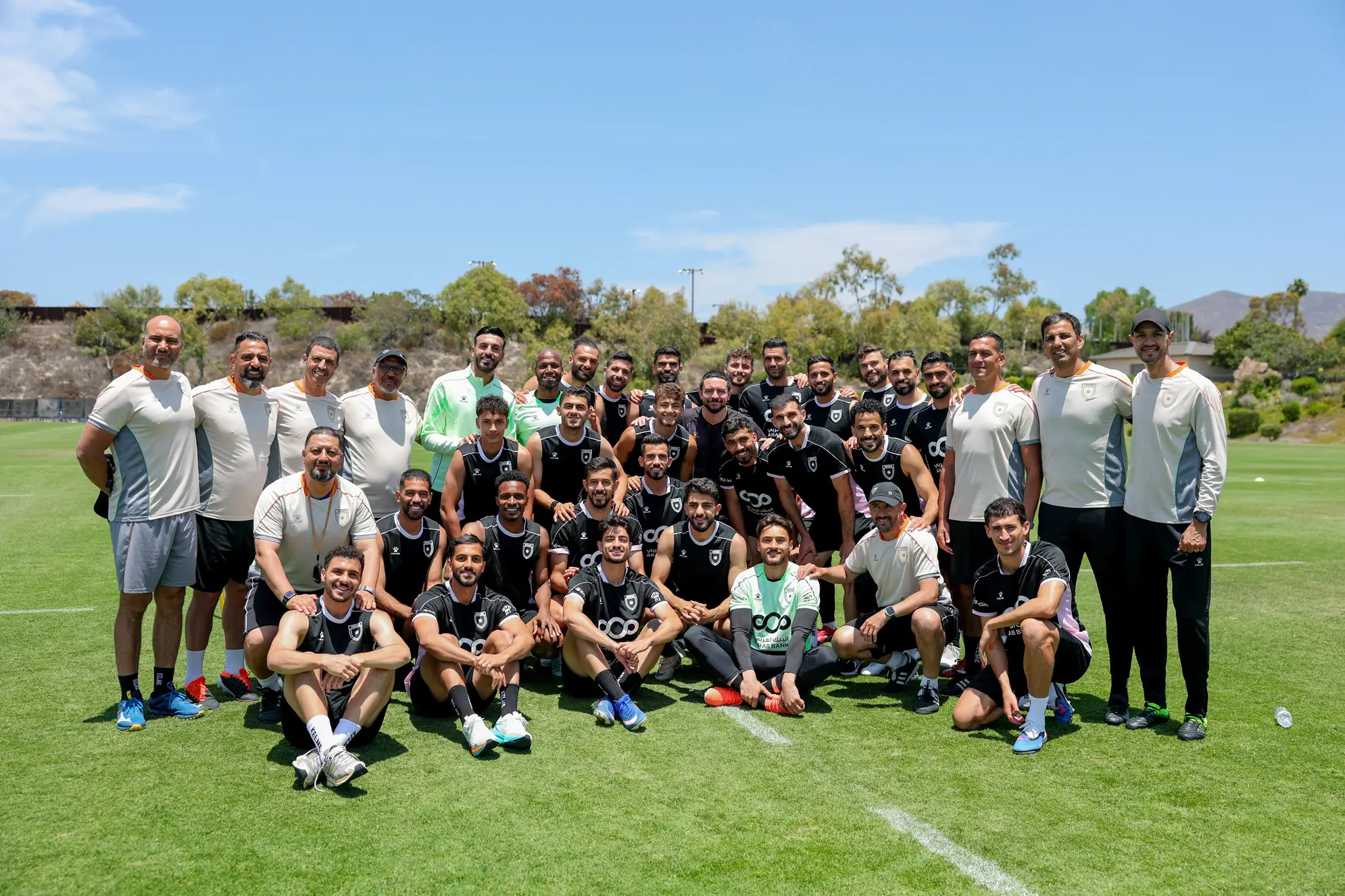 Crown Prince visits national football team&rsquo;s training base camp ahead of World Cup
