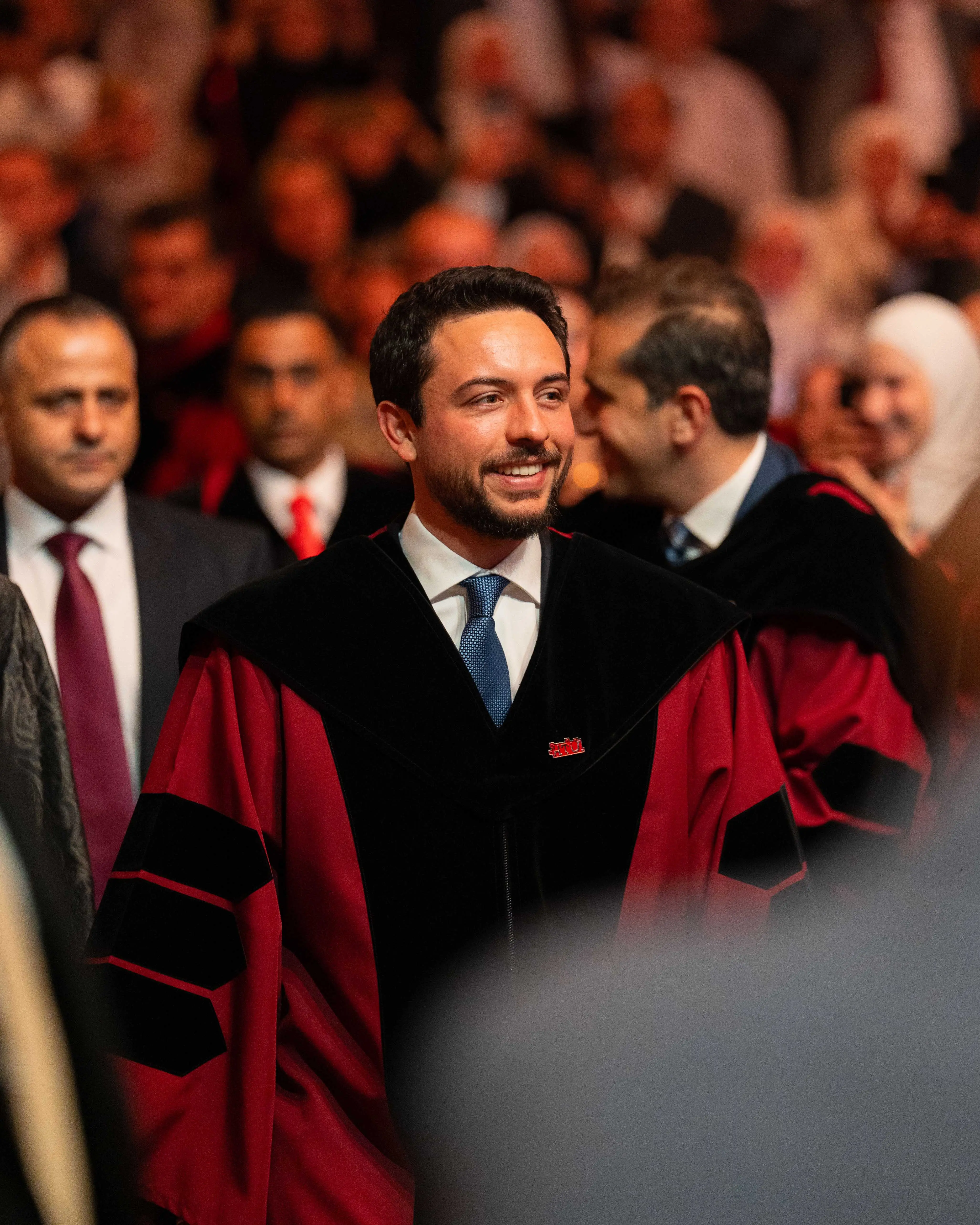 Crown Prince attends graduation ceremony of Al Hussein Technical University&rsquo;s sixth cohort