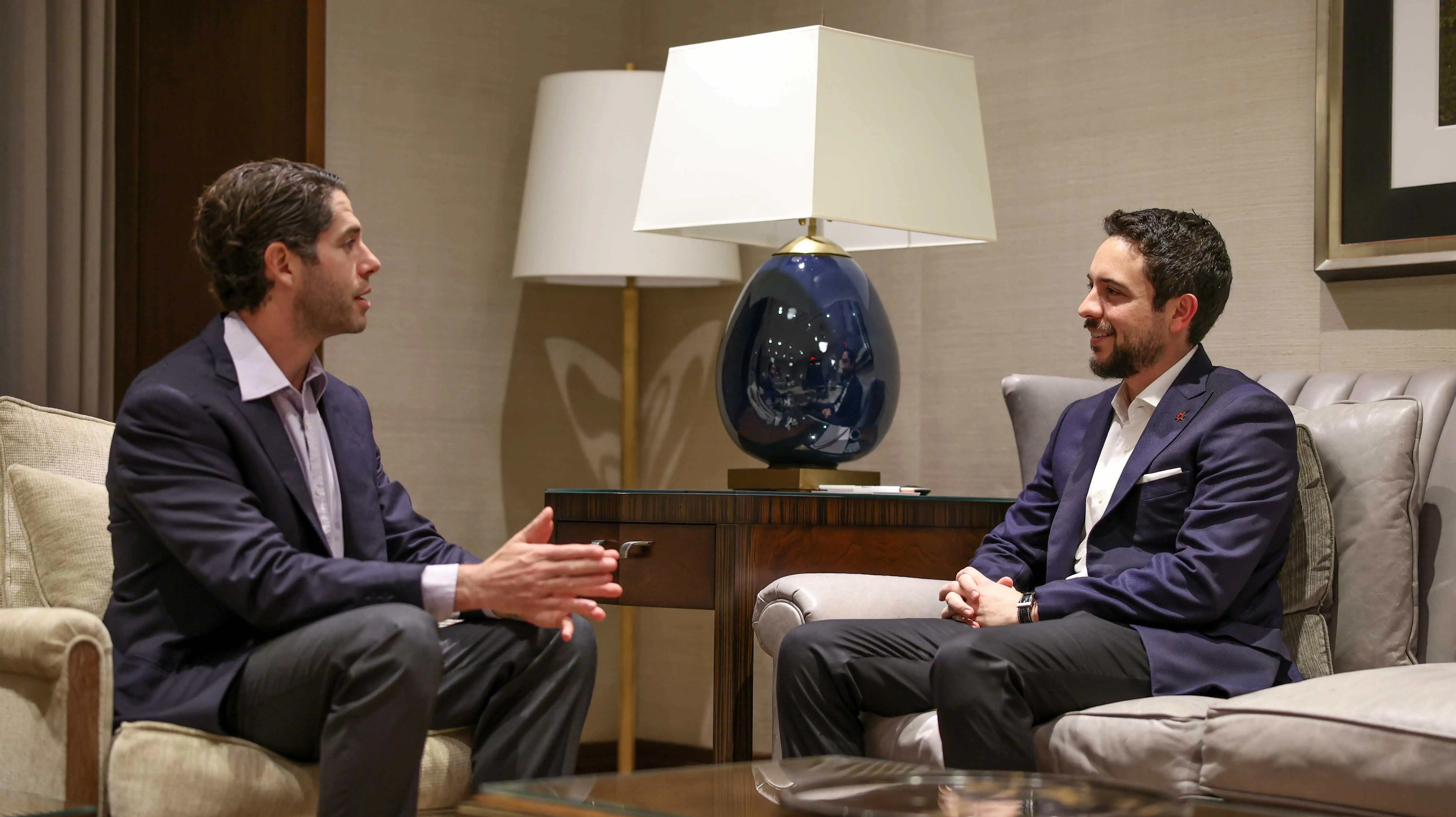 Crown Prince meets with US International Development Finance Corporation CEO