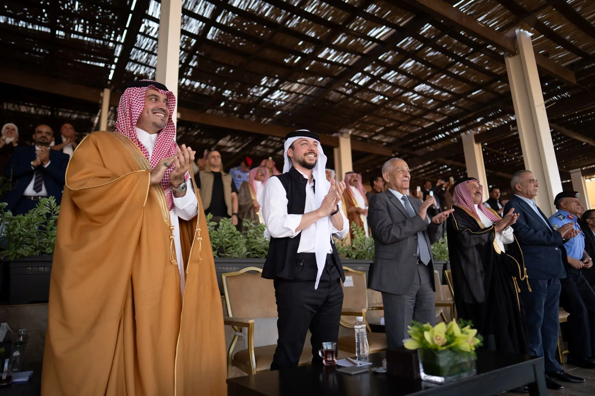 Crown Prince attends closing ceremony of World Camel Endurance Championships, Jordan Camel Racing and Nabataean Poetry Festival