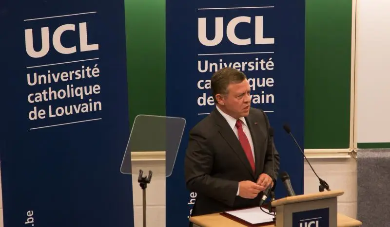 Remarks by His Majesty King Abdullah II At the Centre interdisciplinaire d'études de l'Islam (UCL) dans le monde contemporain