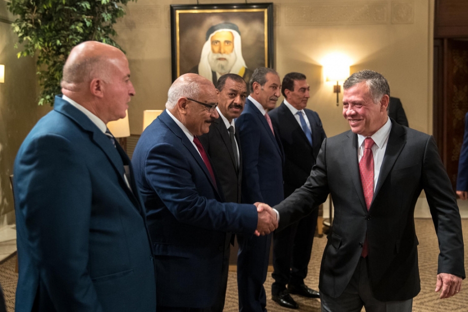 ملخص نشاطات جلالة الملك "لقاء رئيس مجلس النواب ورؤساء الكتل النيابية" 8 - 12 تشرين الأول 2017