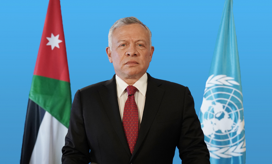 خطاب جلالة الملك عبدﷲ الثاني في الدورة السادسة والسبعين للجمعية العامة للأمم المتحدة